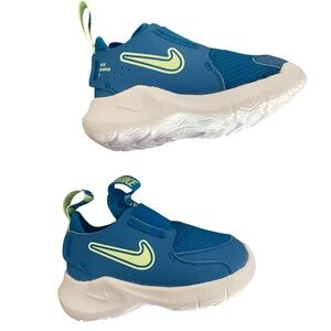Nike Blue/ Vapor Green Flex Runner 3